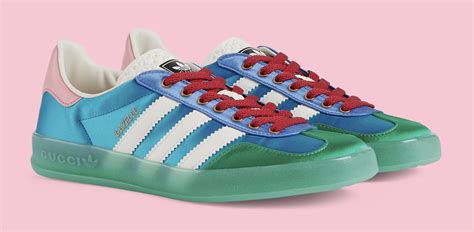 adidas gazelle gucci green|adidas x gucci gazelle blue.